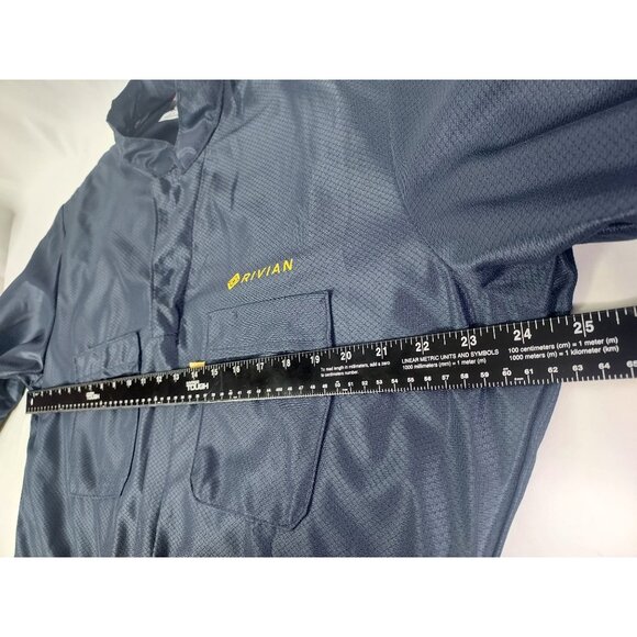 Red Kap x Rivian Anti-Static Coverall Men's Med RG Navy Blue - Picture 10 of 15